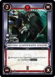 Hunting Glaivewraith Stalkers